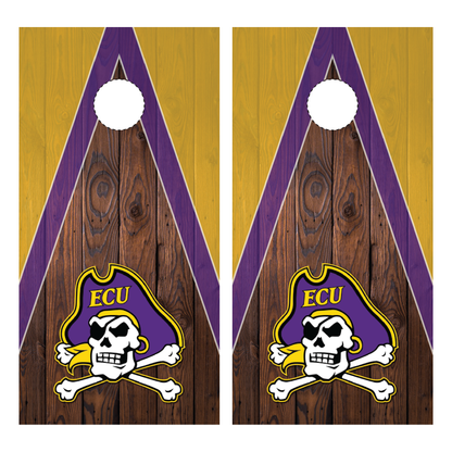 East Carolina University Cornhole Wraps