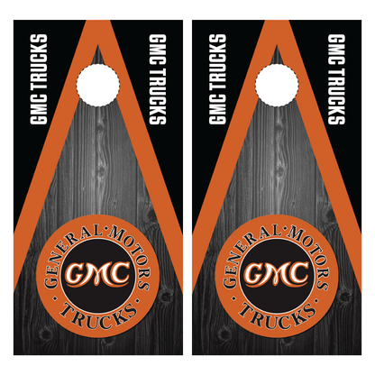 GMC Trucks Logo Cornhole Wraps