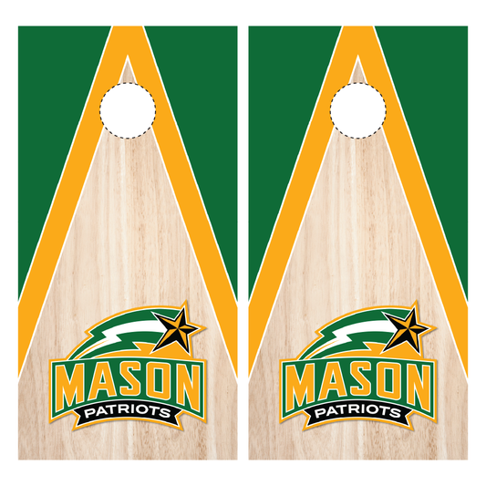 George Mason Patriots Cornhole Wraps