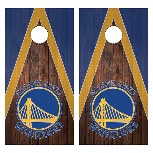 Golden State Warriors Cornhole Wraps