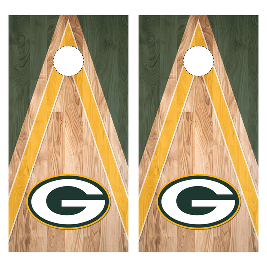 Green Bay Packers Cornhole Wraps