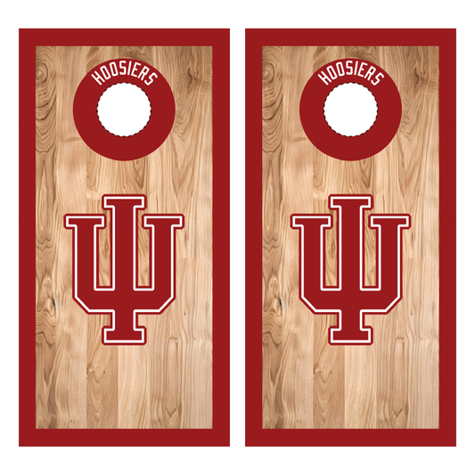 Indiana Hoosiers Cornhole Wraps