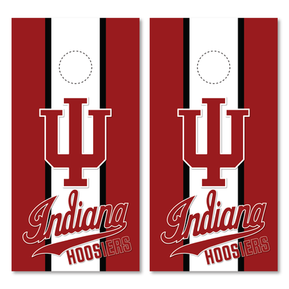 Indiana Hoosiers Cornhole Wraps