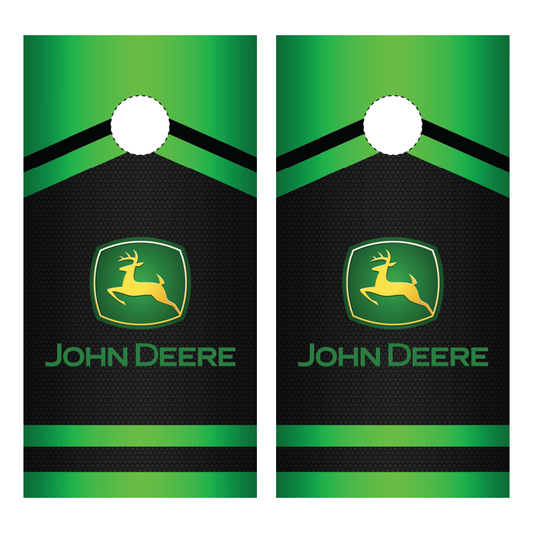 John Deere Cornhole Wraps