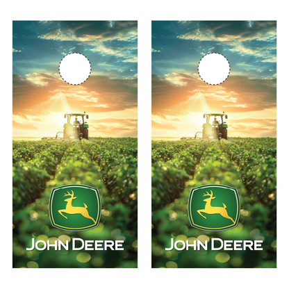 John Deere Cornhole Wraps