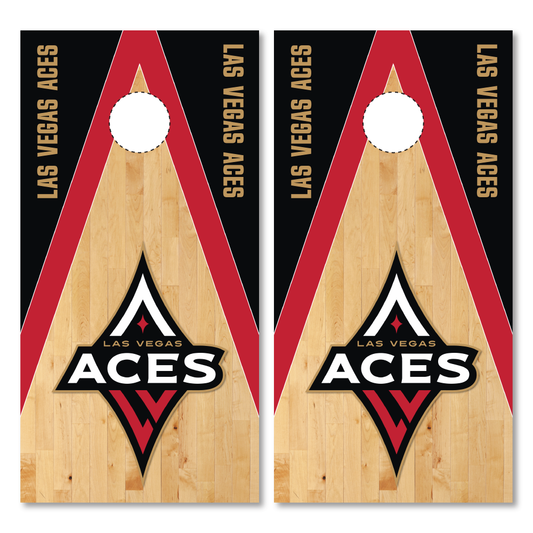 Las Vegas Aces Cornhole Wraps
