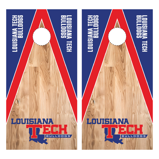 Louisiana Tech Bulldogs Cornhole Wraps