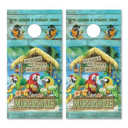 Margaritaville Cornhole Wraps Canada