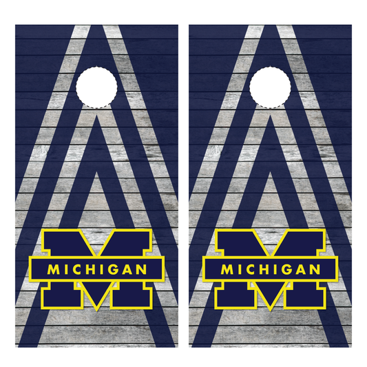 Michigan Cornhole Wraps