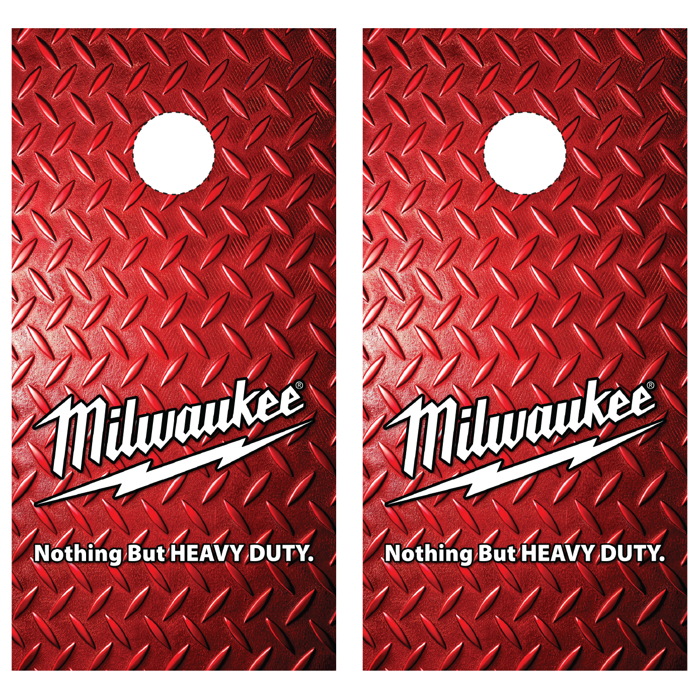 Milwaukee Tools Cornhole Wraps