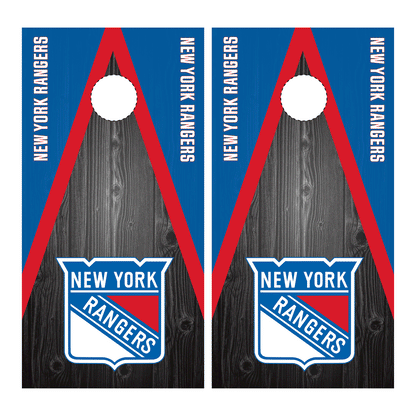 New York Rangers Cornhole Wraps