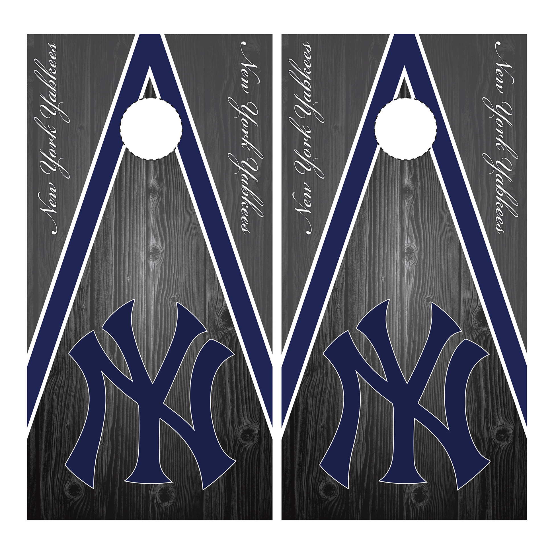 New York Yankees Cornhole Wrap