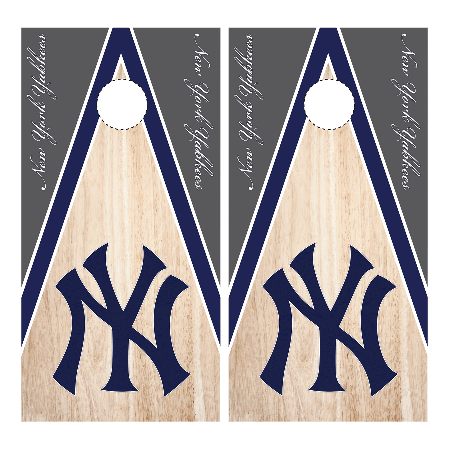 New York Yankees Cornhole Wrap