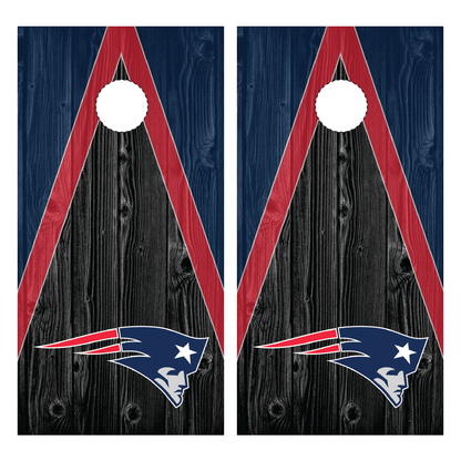 New England Patriots Cornhole Wraps