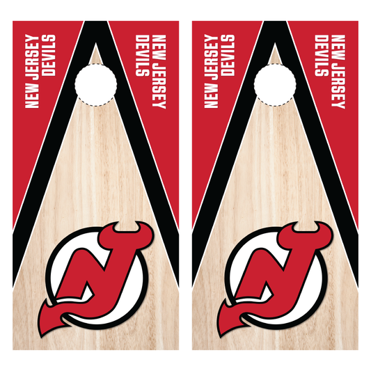 New Jersey Devils Cornhole Wrap