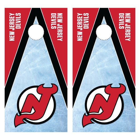 New Jersey Devils Cornhole Wraps