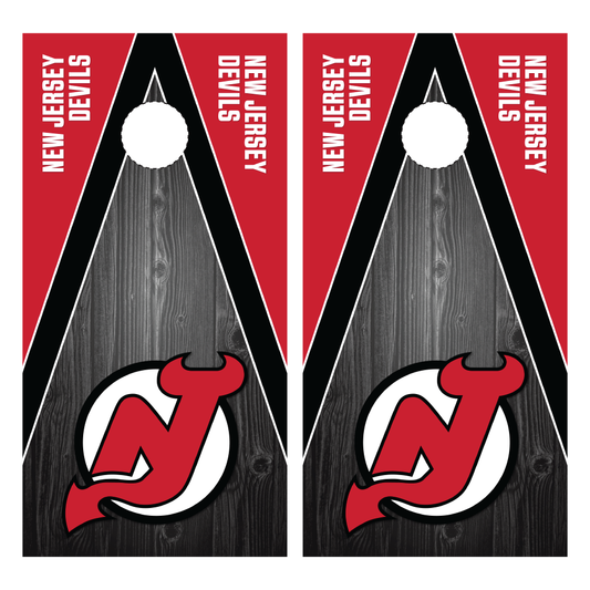 New Jersey Devils Cornhole Wraps