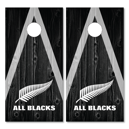 New Zealand All Blacks Cornhole Wraps