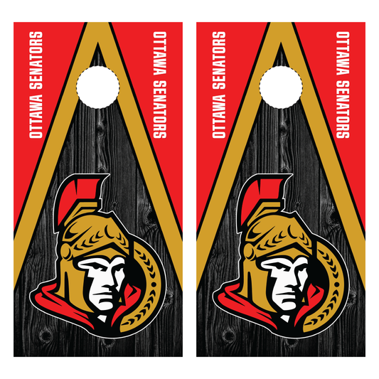 Ottawa Senators Cornhole Wraps
