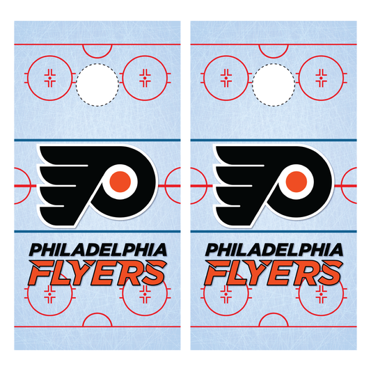 Philadelphia Flyers Cornhole Wraps