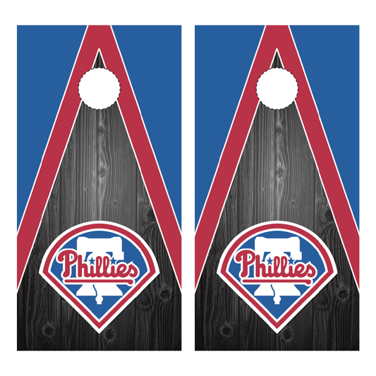 Philadelphia Phillies Cornhole Wraps