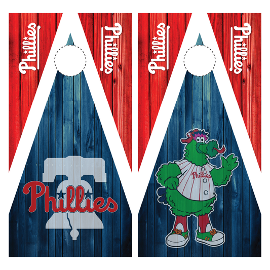 Philadelphia Phillies Cornhole Wraps