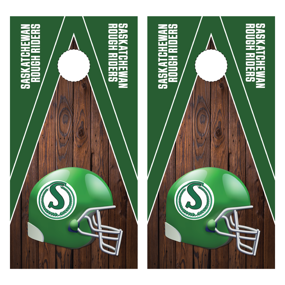 Saskatchewan Rough Riders Original Logo Cornhole Wraps