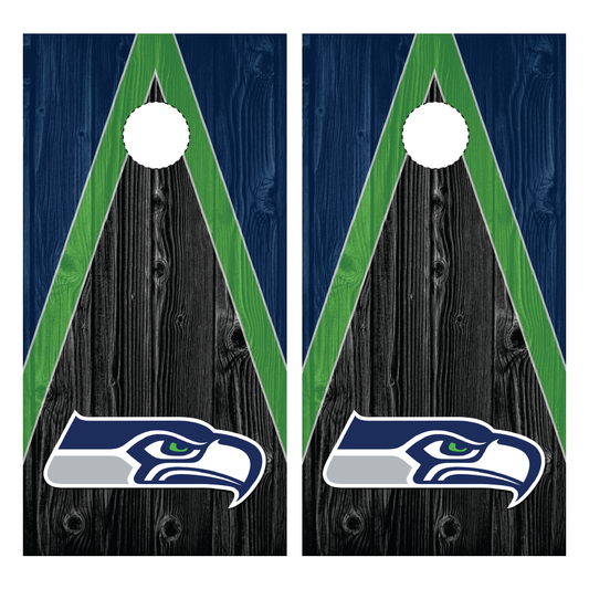 Seattle Seahawks Cornhole Wraps