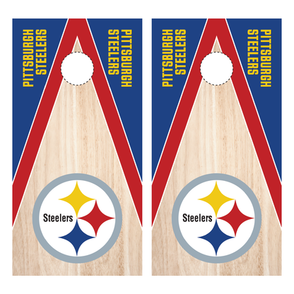 Pittsburgh Steelers Cornhole Wrap