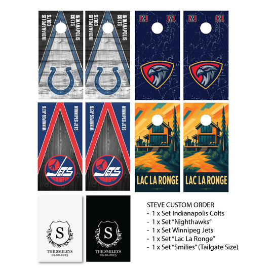 Custom Order for Steve Aug 2025