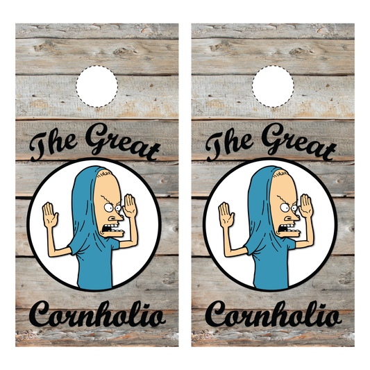 Cornholio Cornhole Wraps