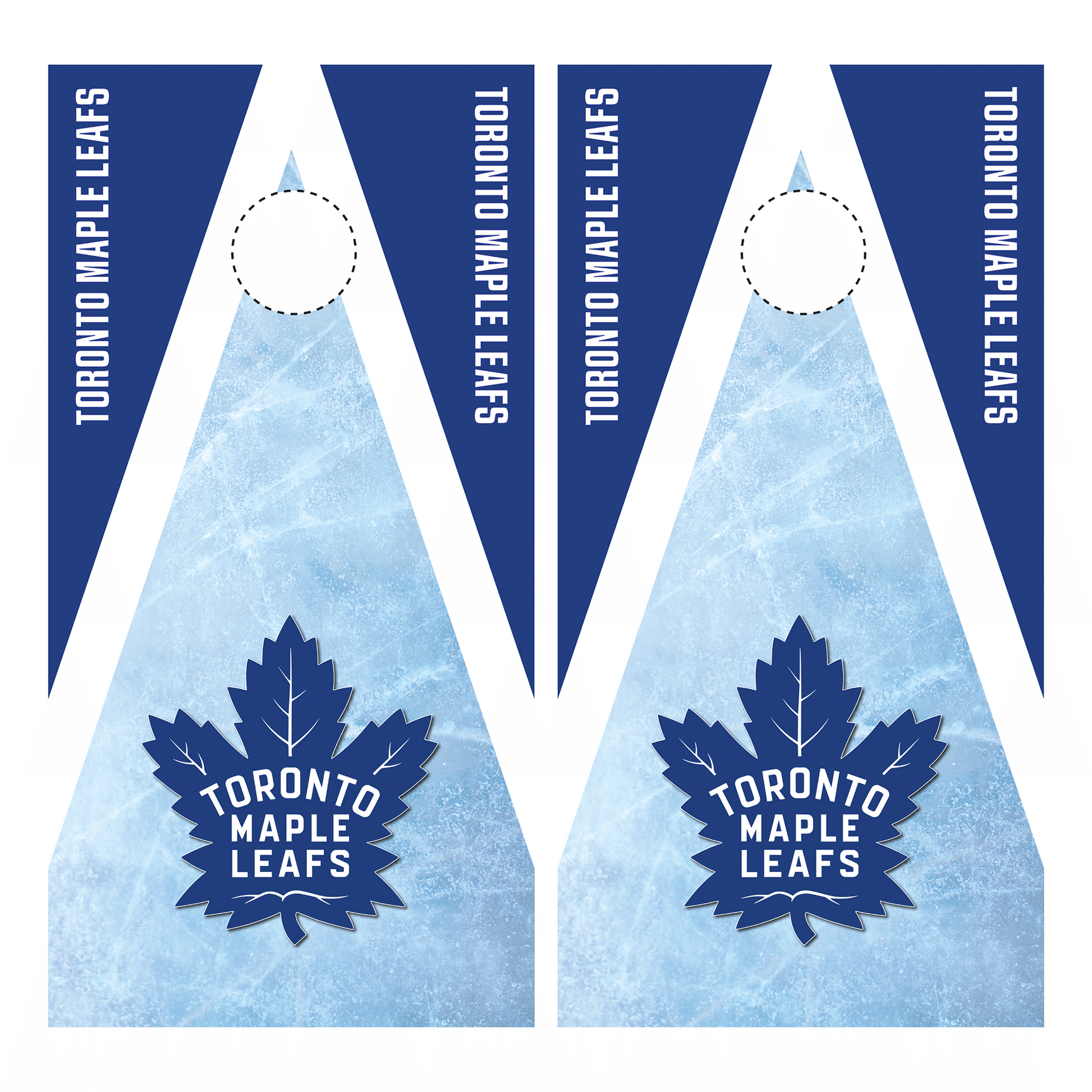 Toronto Maple Leafs Cornhole Wrap