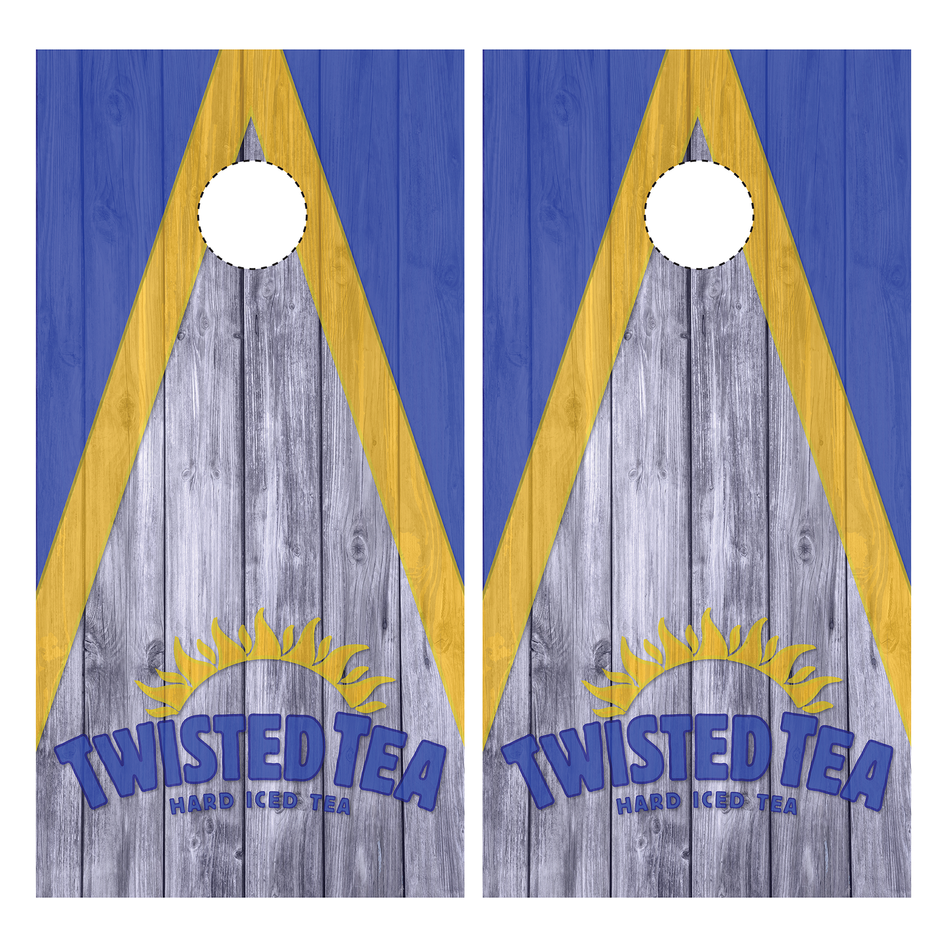 Twisted Tea Cornhole Wraps