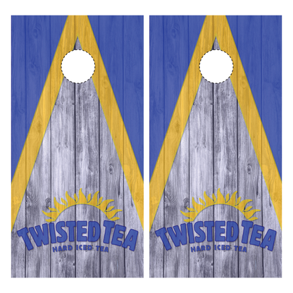 Twisted Tea Cornhole Wraps