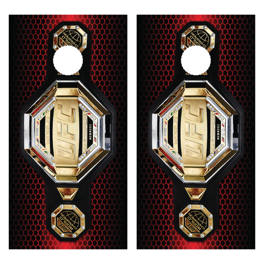 UFC Belt Cornhole Wraps