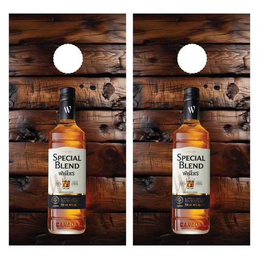Wisers Whisky Cornhole Wraps