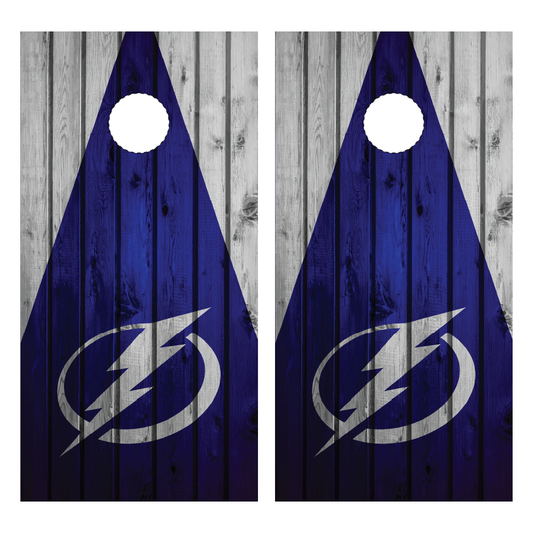 Tampa Bay Lightning Cornhole Wraps