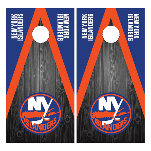 New York Islanders Cornhole Wrap