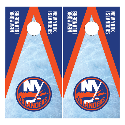 New York Islanders Cornhole Wraps